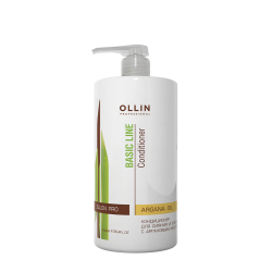 Кондиционер для сияния и блеска с аргановым маслом Ollin Professional Basic Line Argan Oil Shine & Brilliance 750 ml