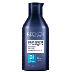 Кондиціонер для нейтралізації небажаних тонів натуральних або фарбованого волосся відтінків брюнет Redken Color Extend Brownlights Conditioner 300 ml