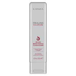 Кондиционер для устранения желтизны волос L'anza Healing ColorCare Silver Brightening Conditioner 250 ml