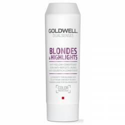 Кондиционер против желтизны для осветленных волос Goldwell Dualsenses Blondes&Highlights Anti-Yellow Conditioner 200 ml