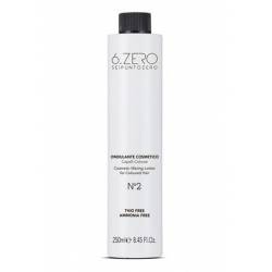 Косметический лосьон №2 для завивки окрашенных волос 6. Zero Seipuntozero Cosmetic Waving Lotion for Coloured Hair 250 ml