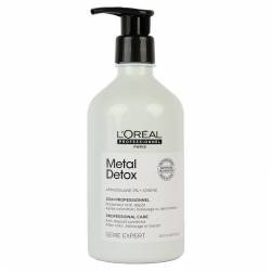 Крем-гель для предупреждения металлических накоплений в волосах после окрашивания и осветления L'Oreal Professionnel Serie Expert Metal Detox Anti-Deposit Protector 500 ml