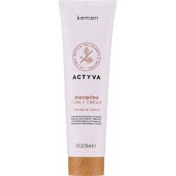 Крем для укладання неслухняного волосся Kemon Actyva Disciplina Curly Cream 150 ml