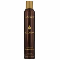 Лак-спрей для блиску волосся з кератиновим еліксиром L'anza Keratin Healing Oil Lustrous Finishing Spray 350 ml