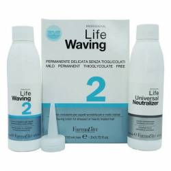 Биозавивка для волос (поврежденные) FarmaVita Life Waving 2, 2х110 ml (фото 2)
