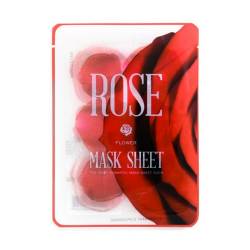 Лифтинг маска-слайс для лица Роза (2 листа по 6 шт) Kocostar FLOWER MASK SHEET ROSE 2x6 pc