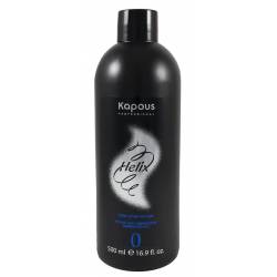 Лосьон для химической завивки трудно поддающихся, жестких волос Kapous Professional Helix Perm Lotion For Hair №0, 500 ml