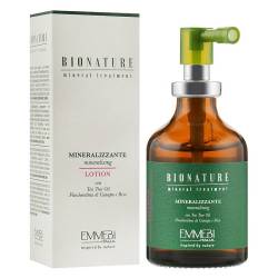 Лосьйон для волосся мінералізуючий з олією чайного дерева Emmebi Italia BioNatural Mineral Treatment Mineralizing Lotion 50 ml