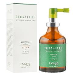 Лосьйон для волосся заспокійливий з маслом чайного дерева Emmebi Italia BioNatural Mineral Treatment Lenitivo Soothing Lotion 50 ml