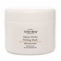 Маска-пилинг для лица из лечебных трав и муки белой фасоли Schön Berg Alpine Herbs Peeling-Mask 120 ml