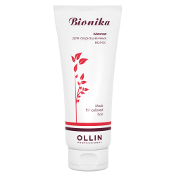 Маска для фарбованого волосся Яскравість Кольору Ollin Professional Bionika 200 ml
