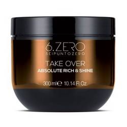 Маска для сухих и тусклых волос 6. Zero SeipuntoZero Take Over Absolute Rich & Shine Mask 300 ml