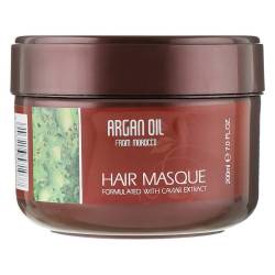 Маска для волосся з екстрактом ікри Clever Hair Cosmetic Argan Oil From Morocco With Caviar Extract Mask 200 ml
