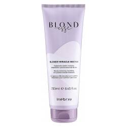 Маска питательная для волос оттенков блонд Inebrya Blondesse Blonde Miracle Nectar 250 ml