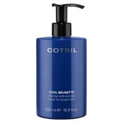 Cotril Cool Brunette Anti-Orange Mask for Brown Hair Маска против оранжевого цвета для каштановых волос 500 ml