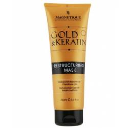 Маска, що відновлює для волосся Magnetique Gold & Keratin Oil Restructuring Mask 250 ml