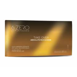 Масло для сухих і тьмяних волосся 6. Zero Seipuntozero Take Over Absolute Rich And Shine Mineralizing Oil 10x10 ml