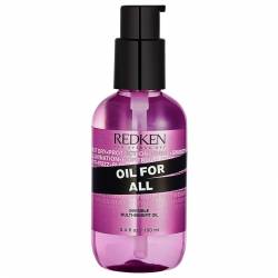 Масло для укладки волос феном и придания блеска Redken Oil For All 100 ml
