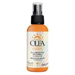 Олія для захисту волосся від сонця з екстрактом авокадо та лайма Dott. Solari Olea Solar Moisturizing Oil For Hair Avocado And Lime 100 ml