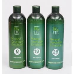 Минеральный оксидант для масляных красителей ( 2.4%,5.4%,8.4%) Emmebi Bio Etic Mineral Developer Emulsion 500 ml