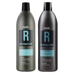 Набір для відновлення всіх типів волосся шампунь бальзам Mirella Professional R Restructure Kit 2x1000 ml