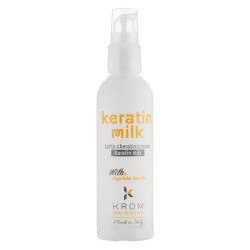 Молочко для волосся з рослинним кератином Krom Keratin Milk 100 ml