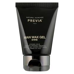 Чоловічий гель-віск для волосся сильної фіксації Previa Man Wax Gel Shine 50 ml