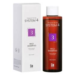 Мягкий шампунь для всех типов волос Sim Sensitive System 4 Mild Shampoo №3, 250 ml