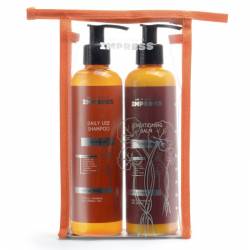 Набір для щоденного догляду за волоссям (шампунь + бальзам) Impress For Daily Use Kit 2x250 ml