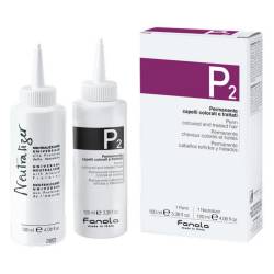 Набор для химической завивки окрашенных волос Fanola P2 Perm Kit for Coloured and Treated Hair 100 ml+120 ml