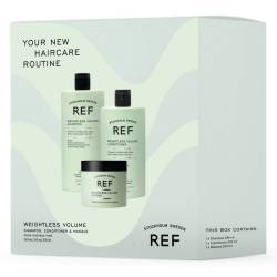 Набір для об'єму волосся (шампунь+кондиціонер+маска) REF Care Routine Weightless Volume 285/245/250 ml