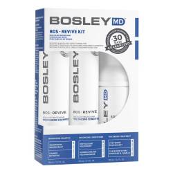 Набір для відновлення витонченого незабарвленого волосся Bosley MD Bos-Revive 30 Days Kit