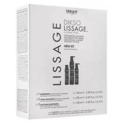 Набор для выпрямления волос Dikson Dikso Lissage Lissactive Mini Kit 100/100/250 ml