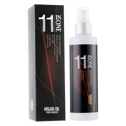 Несмываемый спрей для восстановления волос 11 в 1 Clever Hair Cosmetics Argan Oil From Morocco Keratin Conditioning 11 in One Spray 250 ml