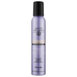 Nook Magic Arganoil Blonde Story No Yellow Whip Mousse Мусс-кондиционер для волос против желтизны 200 ml