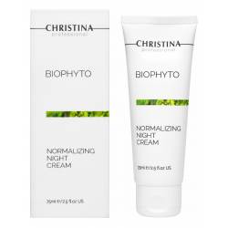 Нормализующий ночной крем для лица Christina Bio Phyto Normalizing Night Cream 75 ml