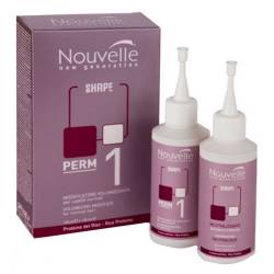 Набір для хімічної завивки нормального волосся Nouvelle Shape Kit 1, 2x120 ml