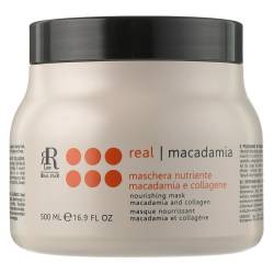 Маска для волос с маслом макадамии и коллагеном RR Line Real Macadamia Nourishing Mask 500 ml