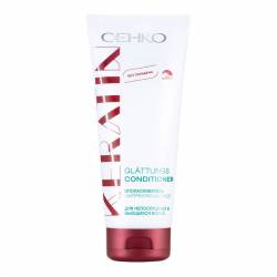 Ополаскиватель с кератином для непослушных волос Выпрямляющий уход C:EHKO Glattungs Conditioner 200 ml