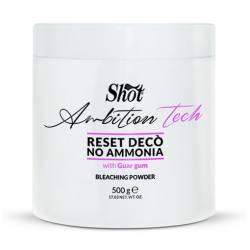Осветляющая пудра для волос без аммиака Shot Reset Deco No Ammonia Bleaching Powder 500 g