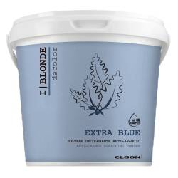 Осветляющая пудра для волос голубая Elgon Deсolor I Blonde Extra Blue Bleaching Powder 500 g