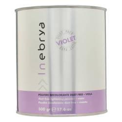 Осветляющий беспылевой порошок для волос (фиолетовый) Inebrya Dust Free Bleaching Powder Violet 500 g