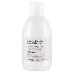 Оздоравливающий шампунь для ежедневного применения Nook Beauty Family Biancospino and Aloe Vera Shampoo 300 ml