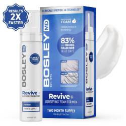 Пенка против выпадения мужских волос Bosley MD Revive+ Densifying Foam For Men 60 ml