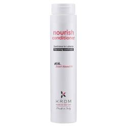 Поживний кондиціонер для волосся з екстрактом солодкого мигдалю Krom Nourish Conditioner 250 ml