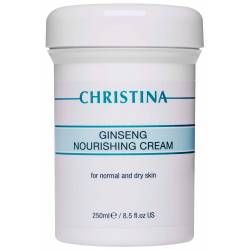Поживний крем з женьшенем для нормальної шкіри Christina Ginseng Nourishing Cream 250 ml