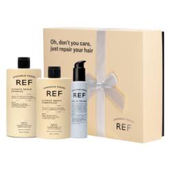 Подарочный набор для глубокого восстановления волос (шампунь+кондиционер+сыворотка) REF Holiday Box Ultimate Repair 285/245/125 ml