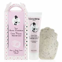 Подарочный набор для рук мыло и крем Кокос Blancrème Soap+Hand Cream Gift Set Coconut