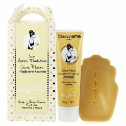 Подарочный набор для рук мыло и крем Маделейн и Миндаль Blancrème Soap+Hand Cream Gift Set Madeleine & Almond