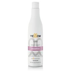 Разглаживающий шампунь для волос Alfaparf Yellow Liss Keratin-HT and Amaranth Shampoo 500 ml
